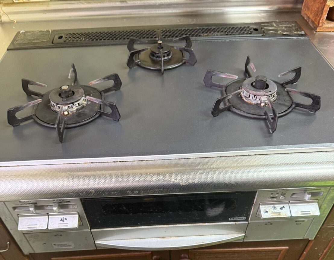 ビルトインコンロ交換 施工前